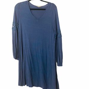 PINK OWL Blue Dress Size Medium